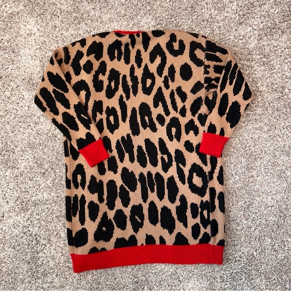 Long Leopard Cardigan - Picture 4 of 5